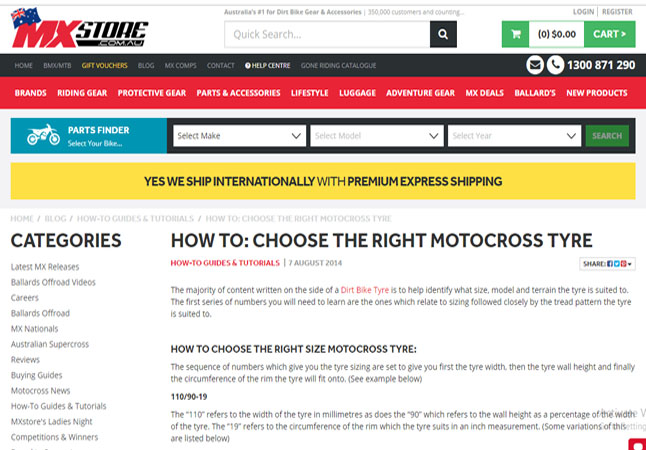 How To Choose The Right Motocross Tire